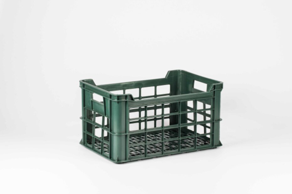 PLASTOVÁ PREPRAVKA 600 X 400 X 324 MM MANIPULAČNÁ PERFOROVANÁ RECYKLÁT