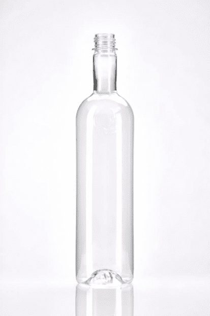 PET FĽAŠA 1 L NA VÍNO ČÍRA BEZ UZÁVERU (126 KS)