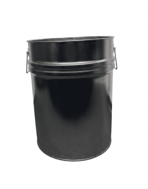 PLECHOVÝ HOBOK 30L BEZ VEKA A OBRUČA, bez UN, DRŽADLÁ 328x312x425 mm