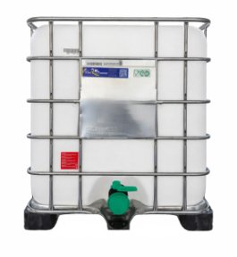 IBC KONTAJNER 1000 L použitý nevymytý po potravinách PE paleta 225/80 bez UN natur