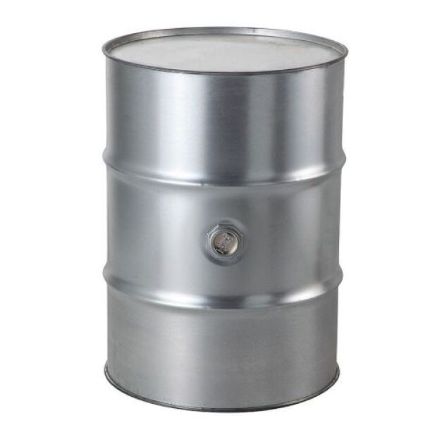 POZINKOVANÝ SUD 200 L MATERIÁL 1,2 / 1,2 / 1,2 MM UZÁVER G2 "V plášti (0449)