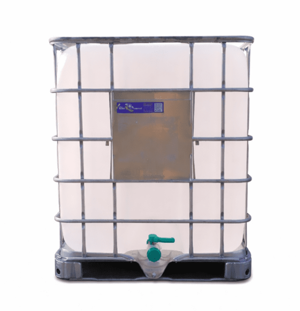 IBC KONTAJNER 1000L SCHÜTZ 150/50 REKO BEZ UN KOVOVÁ PAL. INTEGROVANÝ klapkový KOHÚT DN50