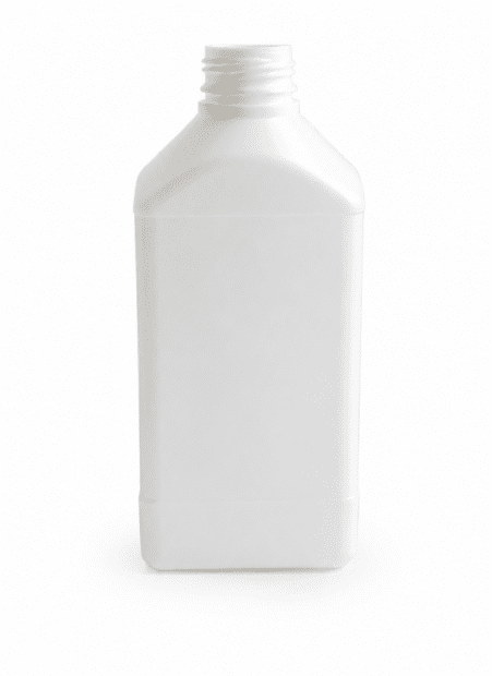 FĽAŠA HDPE 1L STONE BIELA 60G BEZ UZÁVERU 1120 KS PALETA SK38 HRDLO(2)