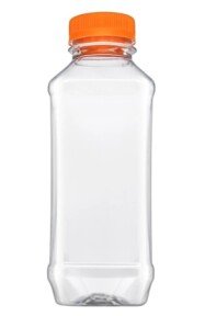 PET fľaša 500 ml VEG číra bez uzáveru 21,5 g (108 ks)
