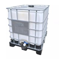 IBC KONTAJNER 1000L REKO 150/50 BEZ UN NOVÝ KONTAJNER, PLASTOVÁ PALETA, INTEGROVANÝ KLAPKOVÝ KOHÚT