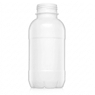 PET fľaša na mlieko 330 ml MILK biela bez uzáveru 21,5 g (100 ks)