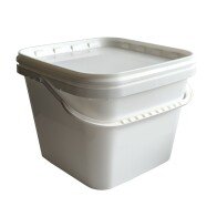PP VEDRO 5 L ŠTVORCOVÝ S POISTKOU VČ. VEKA BIELY / 1200ks PALETA