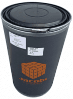 Lepenkový sud cca 200 L použitý 580x950 mm plastové víko obruč / lepenkové dno UN  1G/Y140