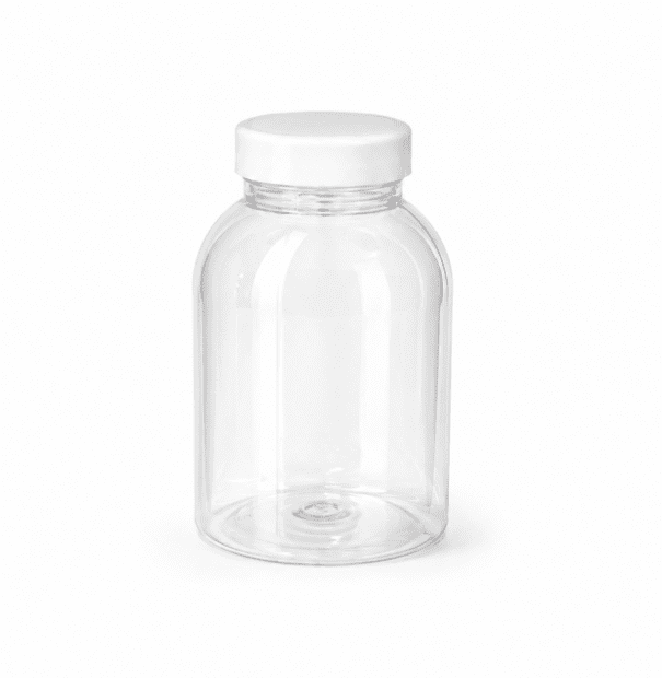DÓZA 1100 ML ČÍRA 55/100 x 160 MM VRÁTANE SKRUTKU VIEČKA Bieleho