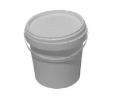 PP VEDRO, 1,08L GUĽATÝ, BIELO / BIELY, PLASTOVÉ uško, VRÁTANE VEKÁ