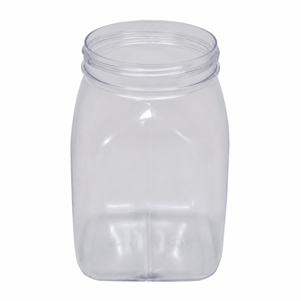 310-71080 PVC DÓZA 300 ML širokohrdlá HRANATÁ, BEZ UZÁVĚRU