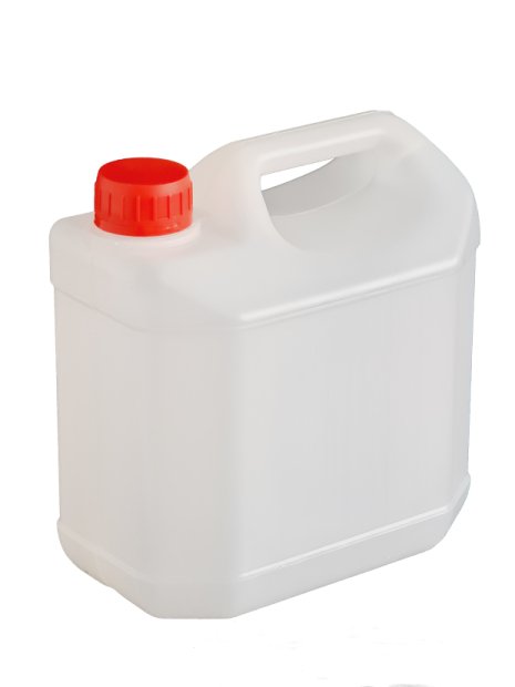 PLASTOVÝ KANISTER 3L NATURAL 140G ľahčený NESTOHOVATELNÝ BEZ UN DIN 38mm VRÁTANE UZÁVERU
