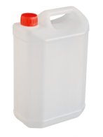 PLASTOVÝ KANISTER 5L NATURAL 165g ľahčený NESTOHOVATELNÝ BEZ UN DIN 38mm VRÁTANE UZÁVERU