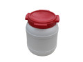 PLASTIC SUD 15.4L UN WHITE / RED SCREWING LID