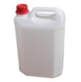 PLASTOVÝ KANISTER 5L NATURAL 165g ľahčený NESTOHOVATELNÝ BEZ UN DIN 38mm VRÁTANE UZÁVERU