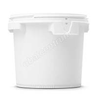 PLASTIC CUP 6 L HDPE WHITE CLICK-PACK 6L UN X6 / Y9 CONNECTING INCLUDING BLUE SCREW COVER and RED FUSE