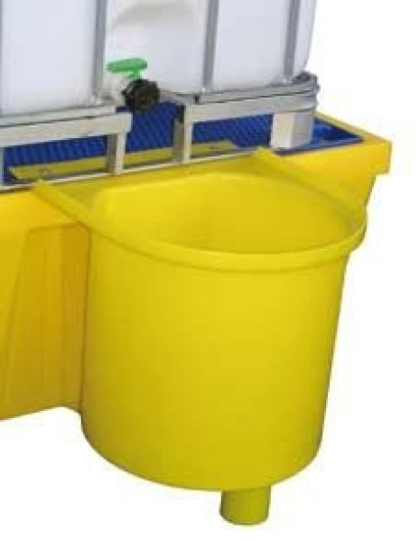 PLASTIC HOLDER PLATE FOR CONTAINER IBC