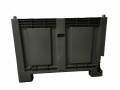 PLASTIC PREPARATION BOX DIMENSIONS 1200 X 800 X 850 mm, 4 LEGS, DARK GRAY, NOM. 30185753(4)4