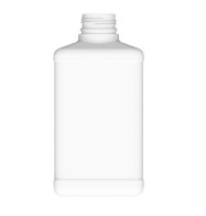BOTTLE HDPE 1L TVS WHITE WITHOUT CAP