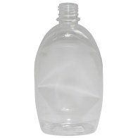 PET LÁHEV 500 ML TRANSPARENTNÁ dávkovač tekutého mydla 28/410 BEZ UZÁVERU