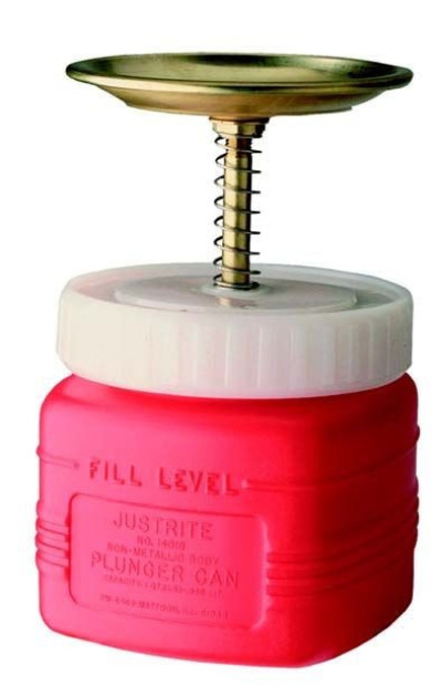 FLAMMABLE FOAMING CONTAINER 1 L, PLASTIC (DIAMETER 141X HEIGHT 210 MM)