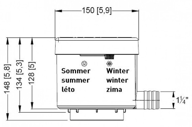 RAINWATER COLLECTOR WITH FILTER - AUTOMAT DE - LUXE(4)