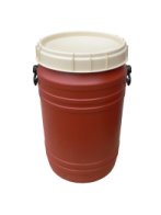 PLASTOVÝ SUD CURTEC 75L UN HNEDO / BÉŽOVÝ DRŽADLA SKRUTKOVACIE VEKO