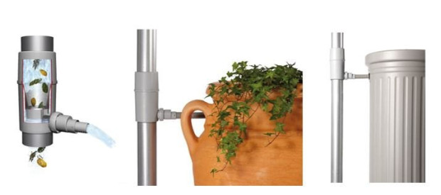 RAINWATER COLLECTOR WITH FILTER(3)