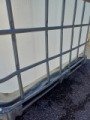 IBC KONTAJNER 1000L REKO 150/50 KOVOVÁ PALETA NÁDOBA NATUR VYMENITEĽNÝ GUĽOVÝ KOHÚT DN 50 MM(5)5