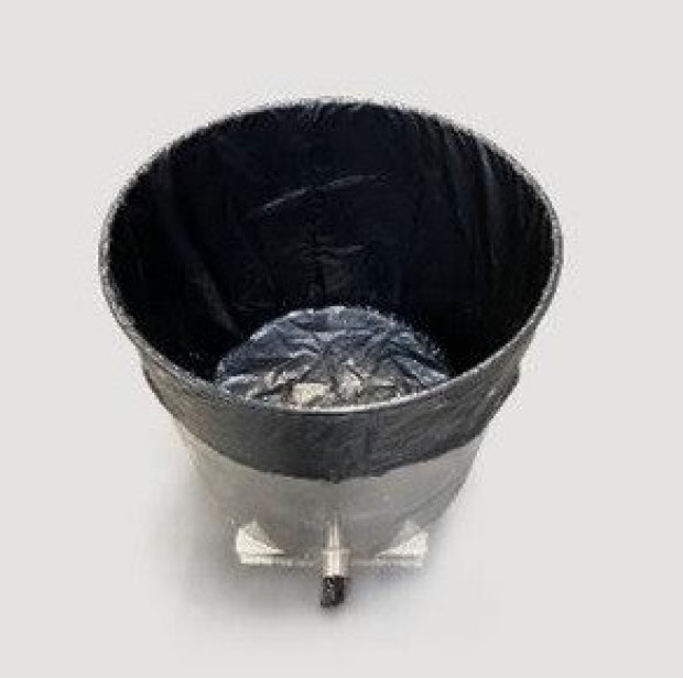 Barrel insert - a transparent bag with a circular seam at the bottom(3)