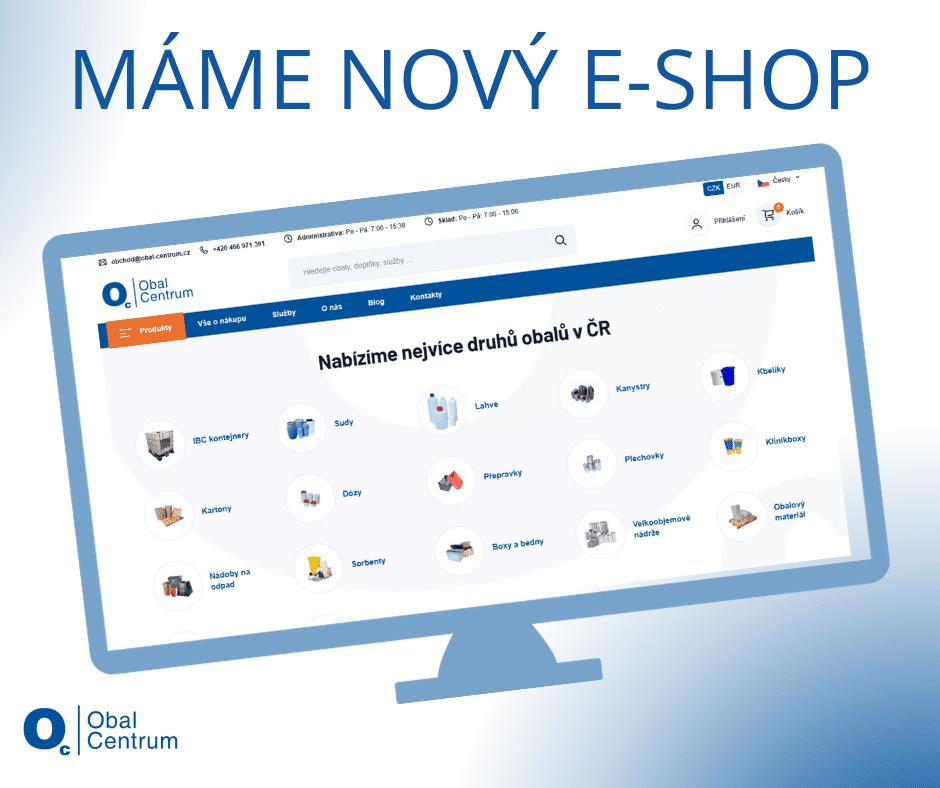 NOVÝ ESHOP!