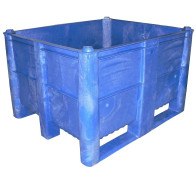 PLASTIC BOX TYPE 1000, DIMENSIONS 1200 x 1000 x 740 MM, BLUE
