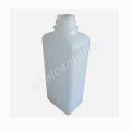 310-70520 HDPE FĽAŠA 100 ML NATUR HRANATÁ úzkym hrdlom, BEZ UZÁVĚRU